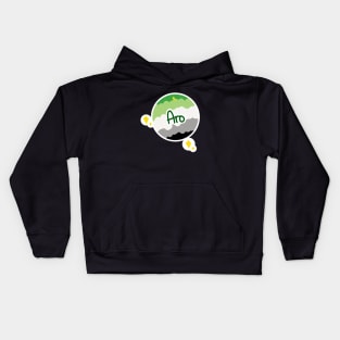 Pride Planet - Aromantic Kids Hoodie